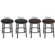 Taboret Taborety Stolek Kuchenny JOKER- BLACK