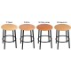 Taboret Taborety Stolek Kuchenny JOKER- BLACK