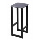Nowoczesny Hoker Loft L17 75cm - Metalowy