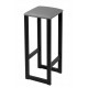Nowoczesny Hoker Loft L17 75cm - Metalowy