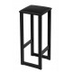 Nowoczesny Hoker Loft L17 75cm - Metalowy
