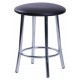 Taboret Solid Chrom